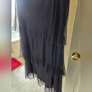 LC Lauren Conrad Gray Pleated Skirt